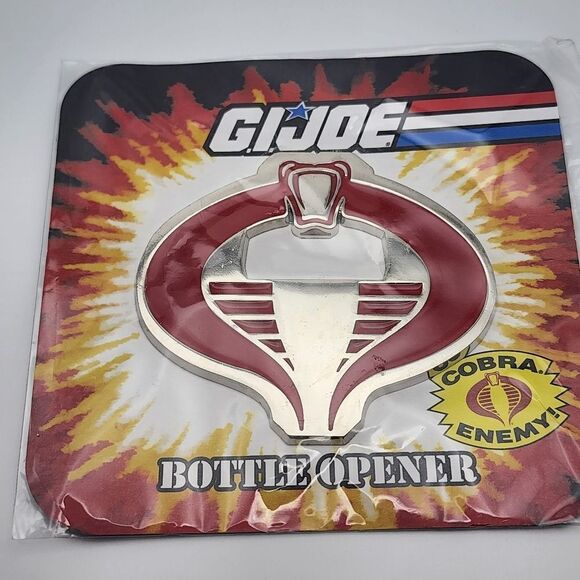 NWT G.I. Joe Cobra Bottle Opener - Picture 2 of 4